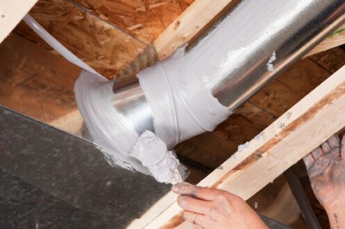 Ductwork Sealing in O'Fallon, MO