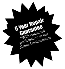 5 Year repair guarantee